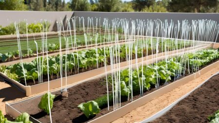 Efficient Vegetable Garden Watering