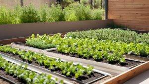 Harvest Oregano garden