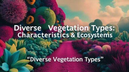 Diverse Vegetation Types