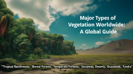 Major Types of Vegetation Worldwide